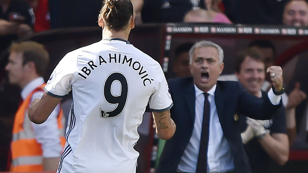 Zlatan Ibrahimović i Žoze Murinjo