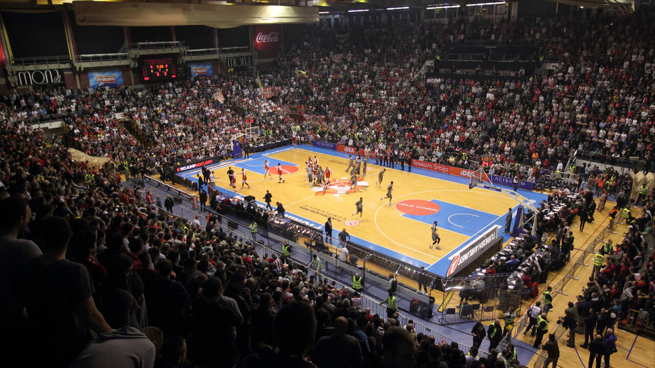 Detalj s utakmice Crvena zvezda - Real Madrid