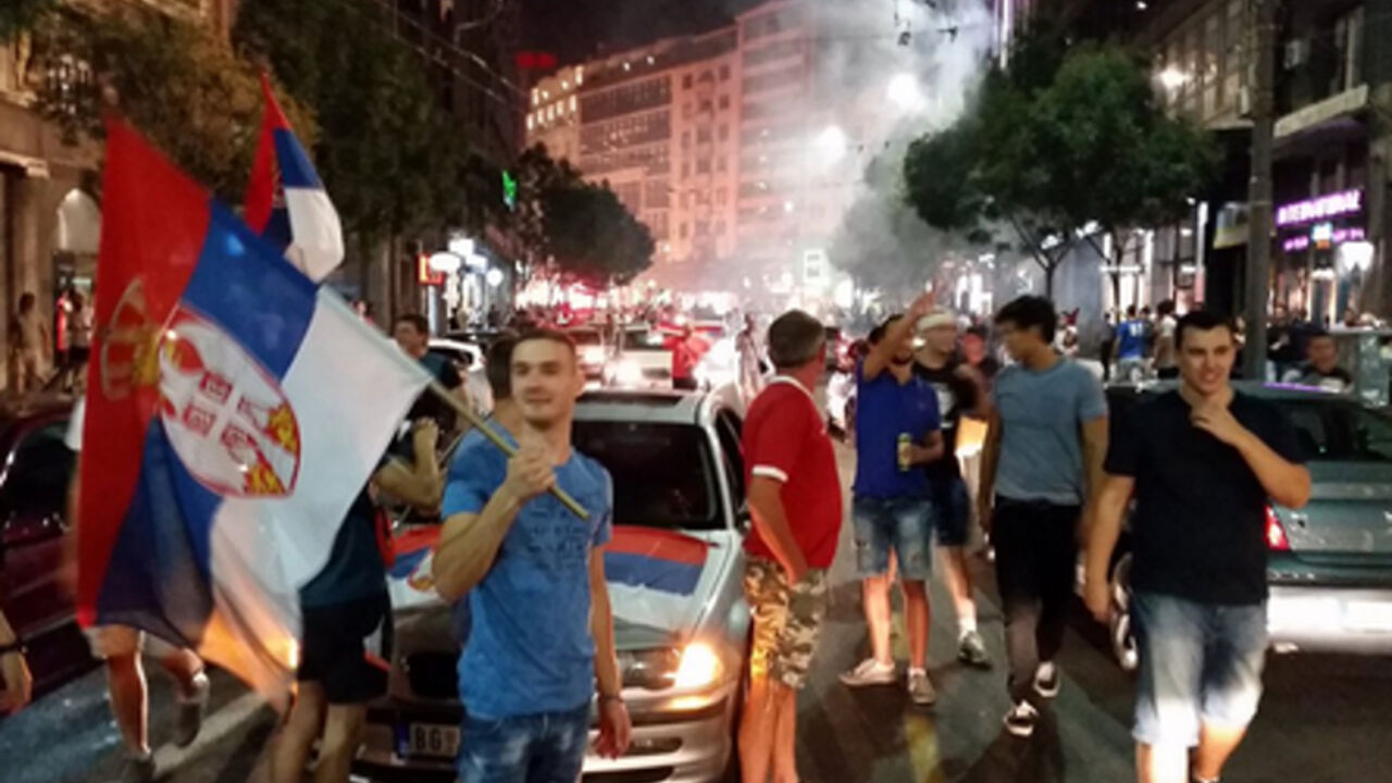 Srbija slavi zlato