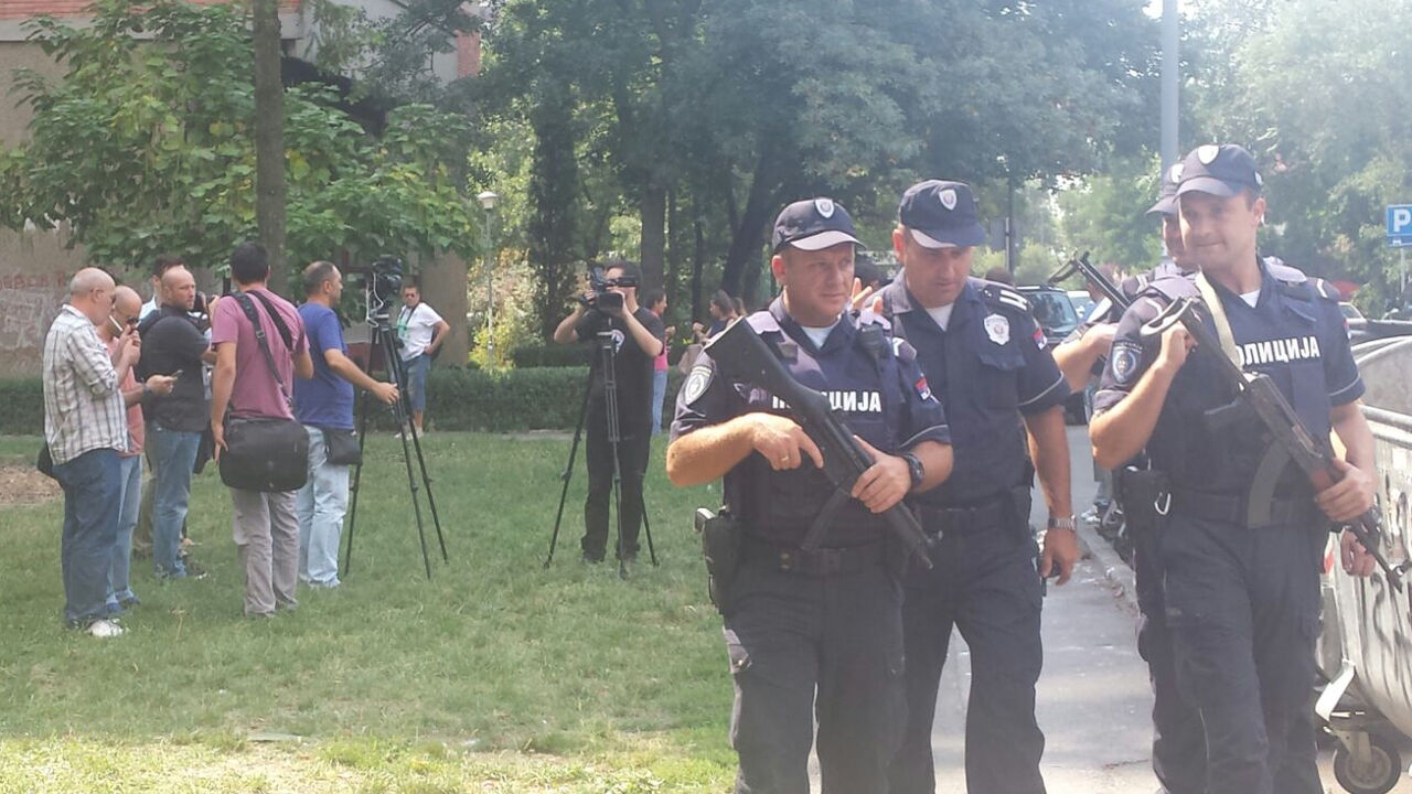 Policija na Novom Beogradu