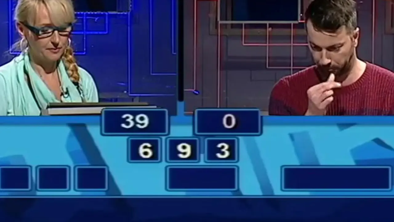Detalj iz televizijskog kviza Slagalica