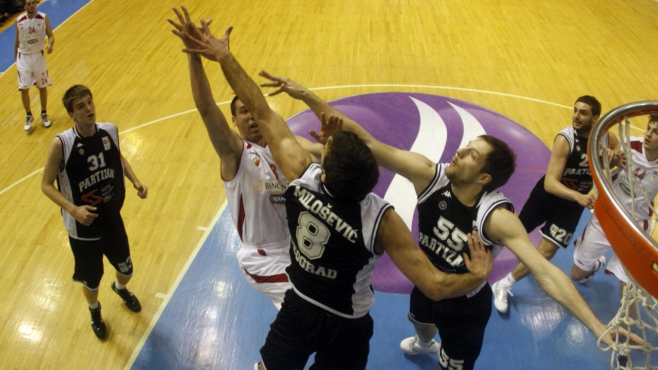 Detalj s utakmice Partizan - Crvene zvezda