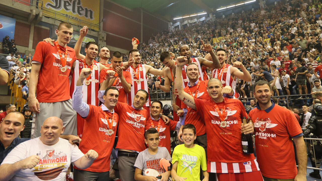 Košarkaši Crvene zvezde