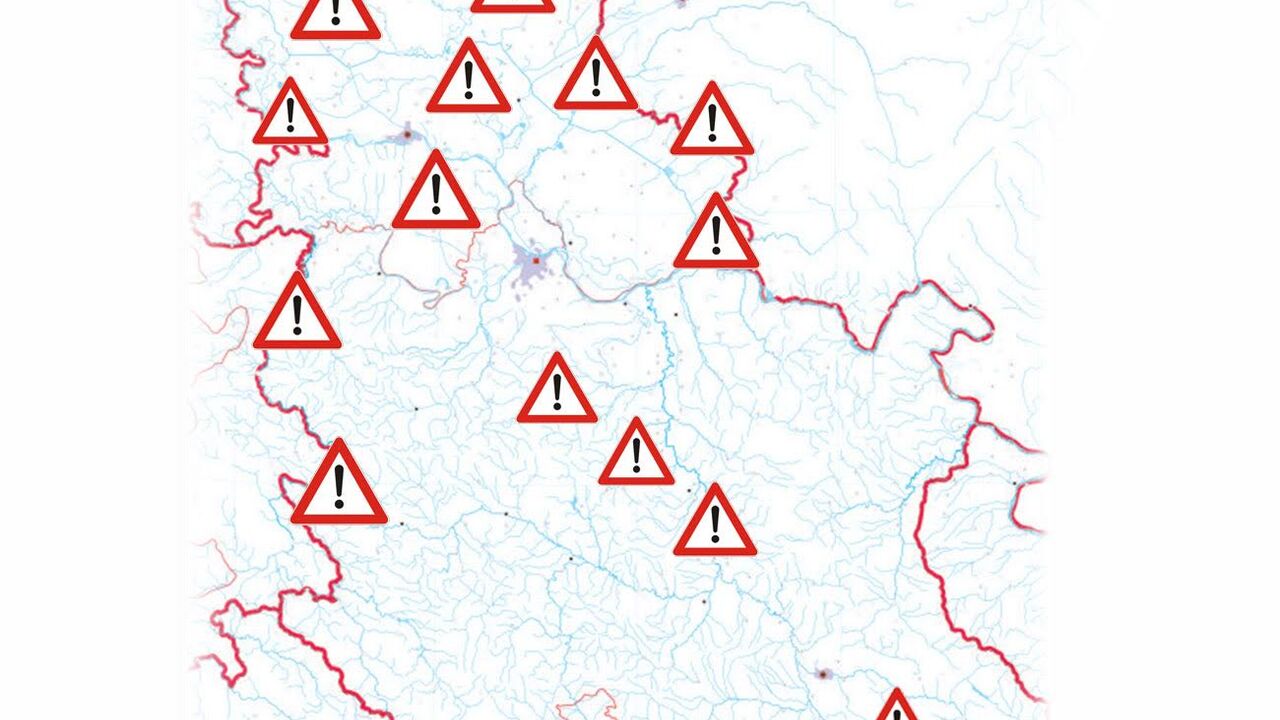 mapa Srbije