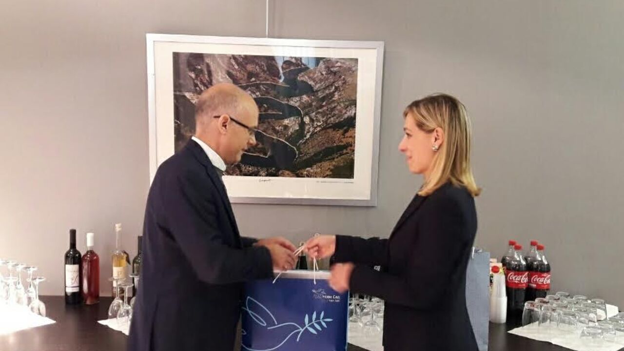 Miloš Vučević i Ana Hrustanović