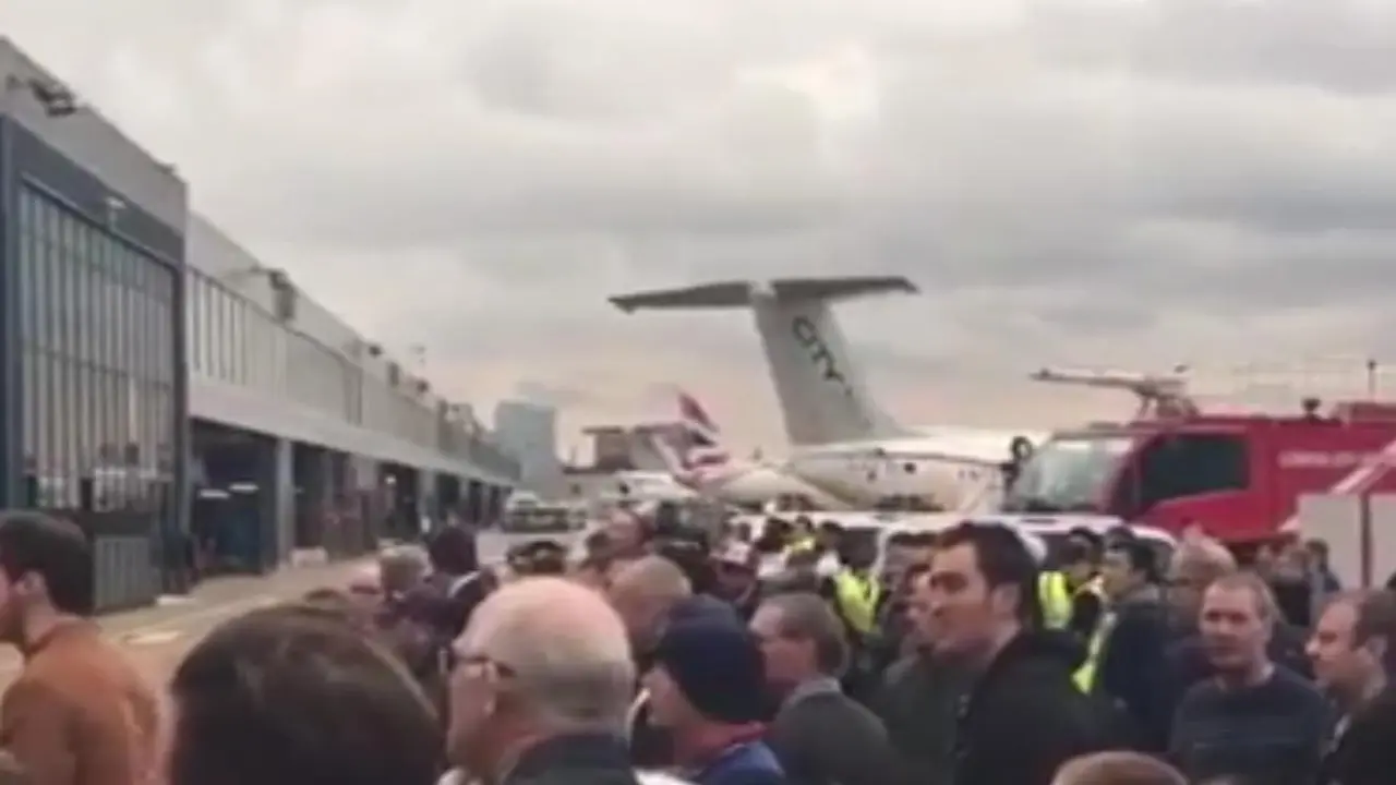 Hemijski incident na aerodromu u Londonu