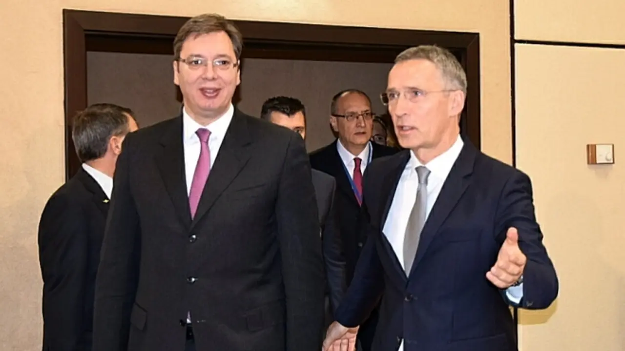 Vučić i Stoltenberg