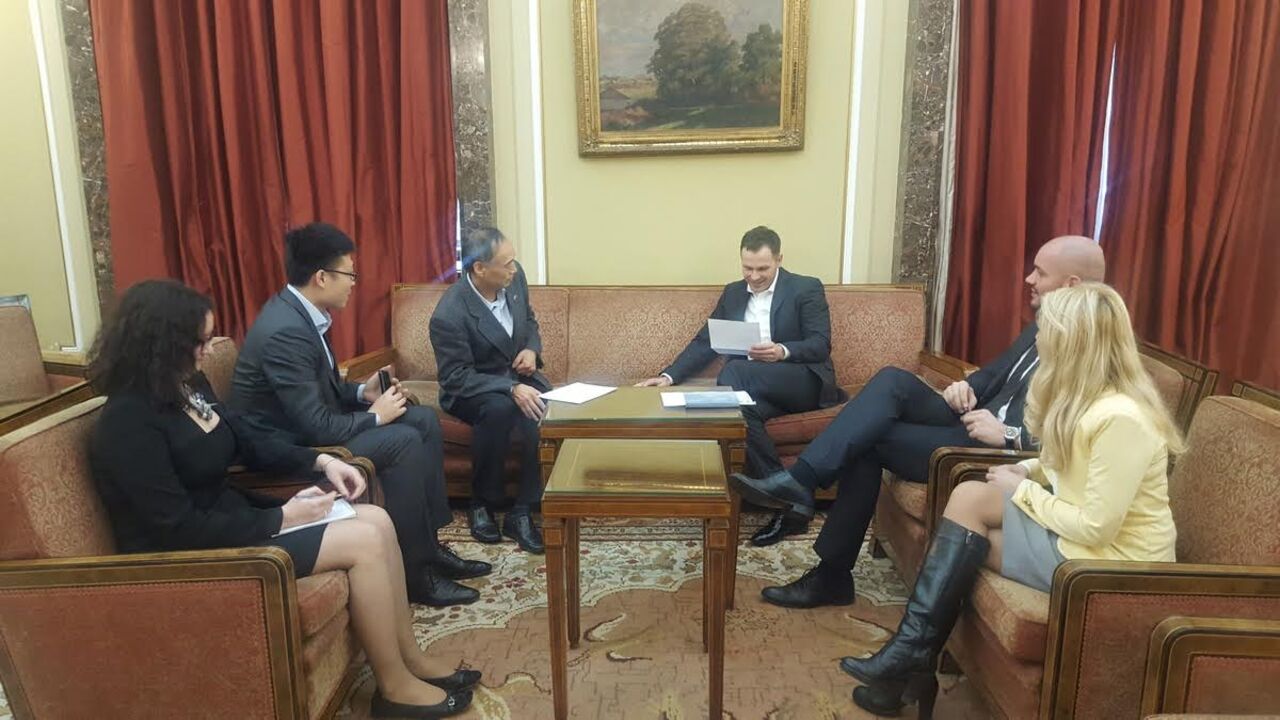Siniša Mali sa Li Mančangom