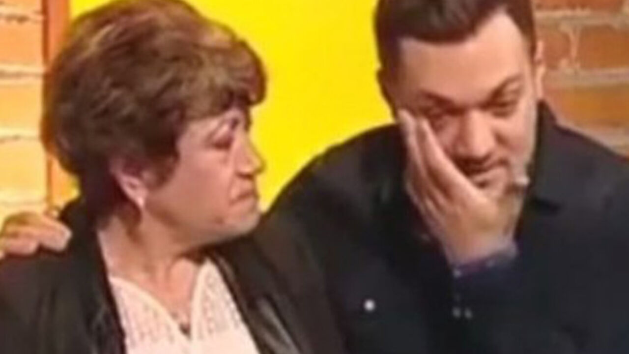 Nenad Marinković Gastoz sa majkom Gocom
