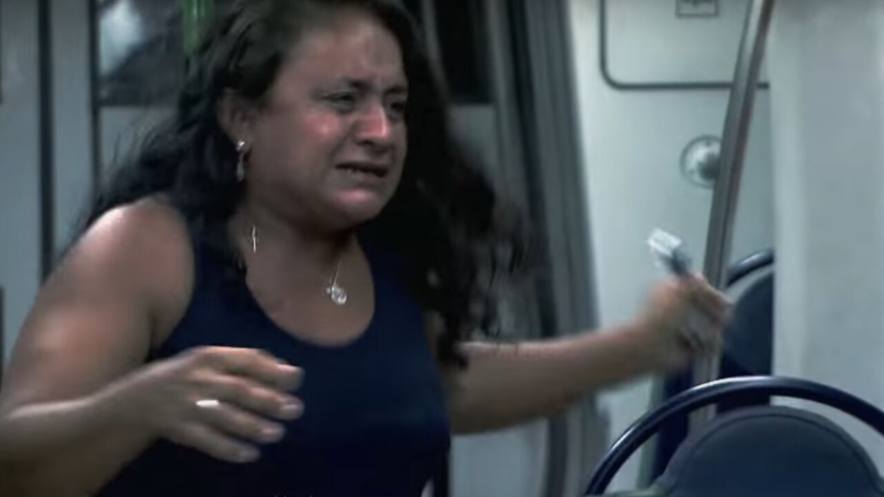 žena u prevozu
