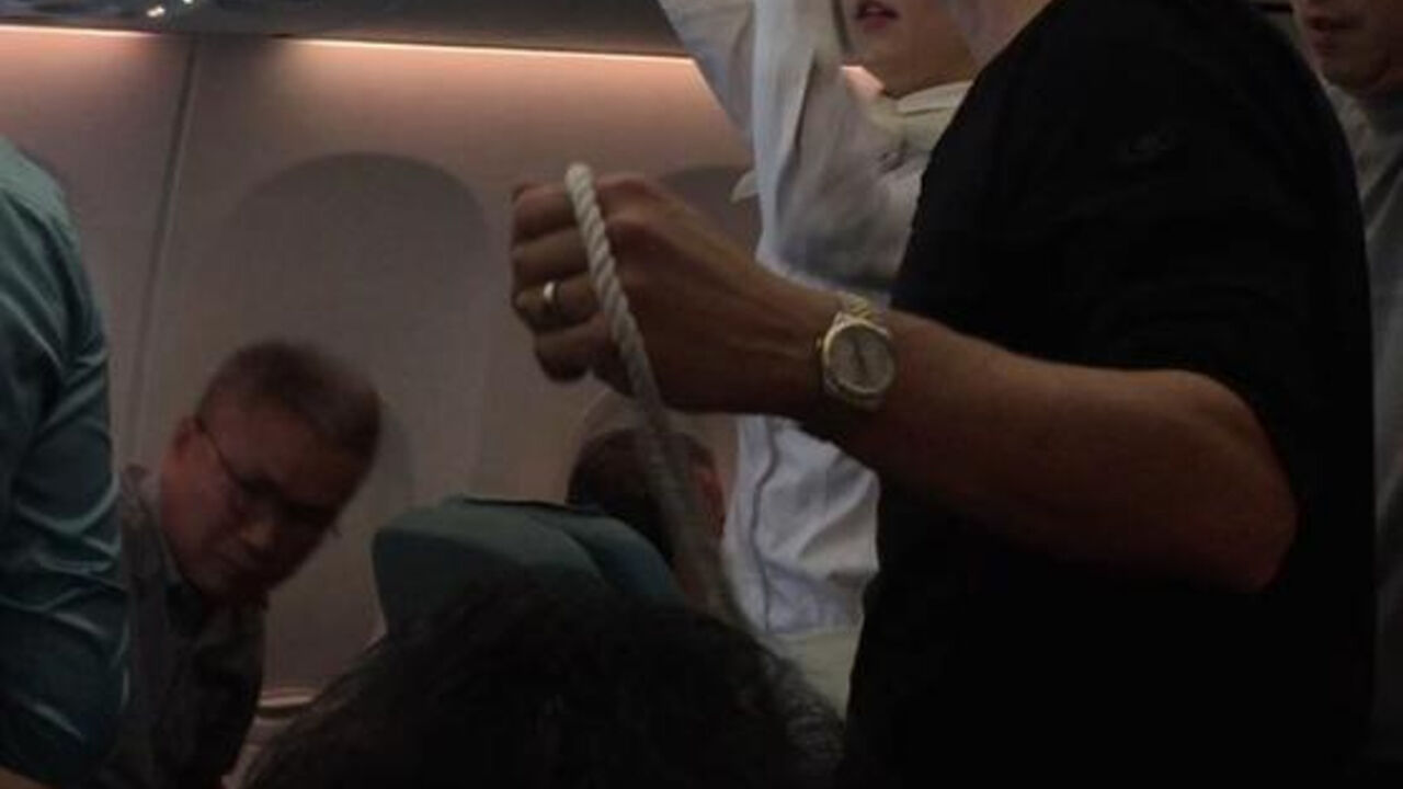 Drama u avionu