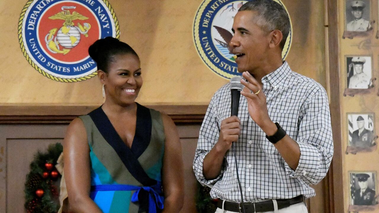Mišel i Barak Obama