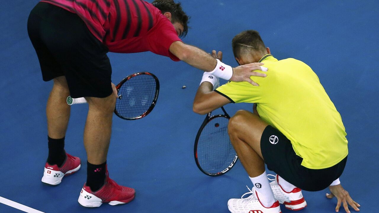Sten Vavrinka i Martin Kližan