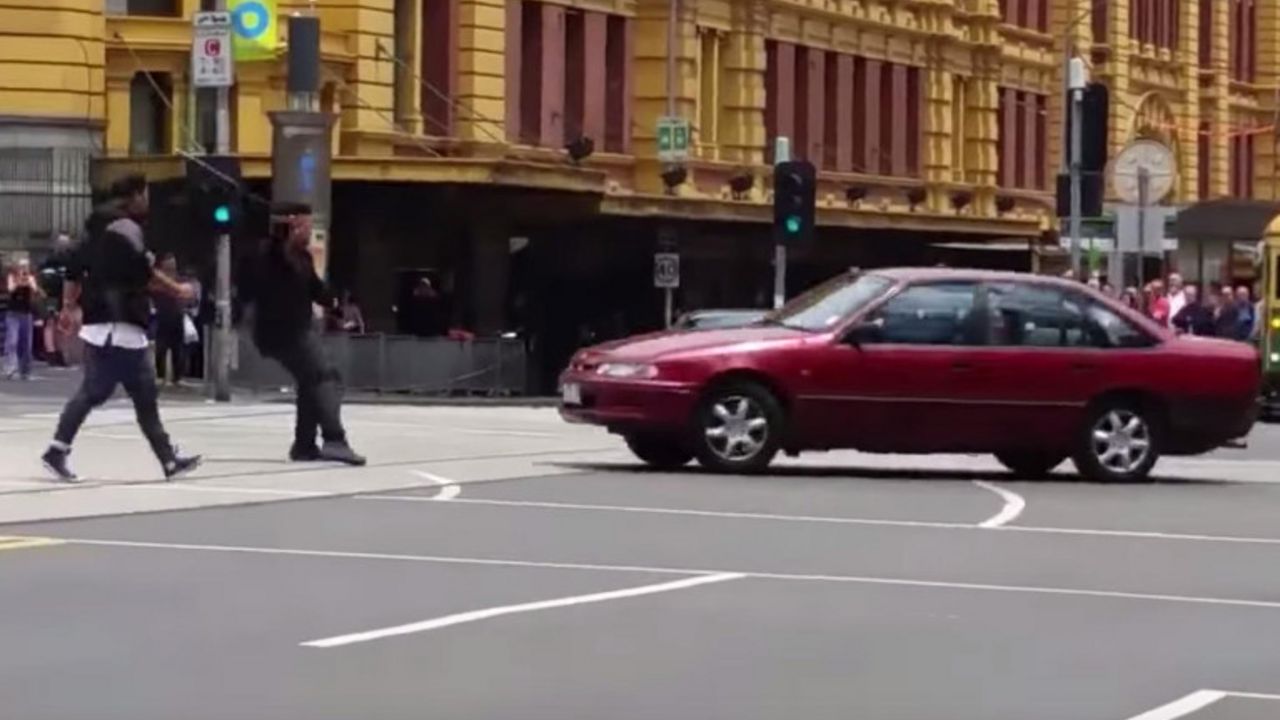 gaženje ljudi u Melburnu