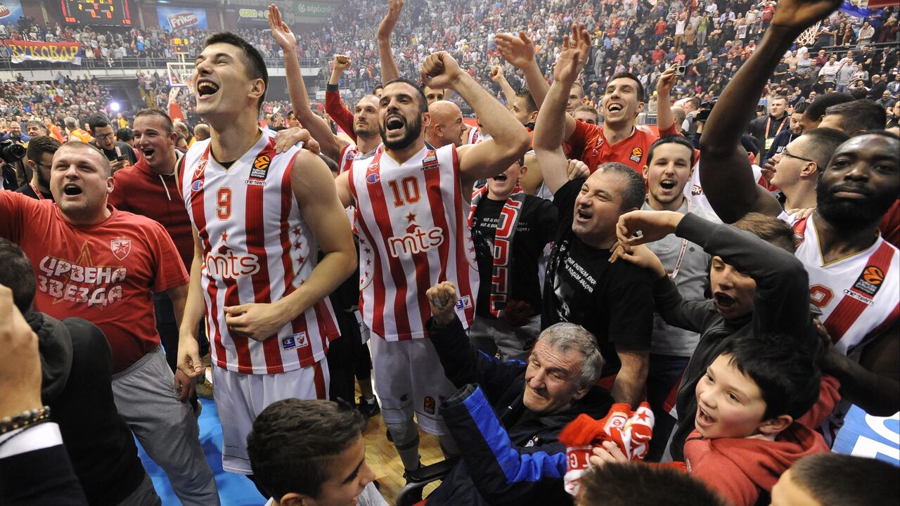 Košarkaši Crvene zvezde