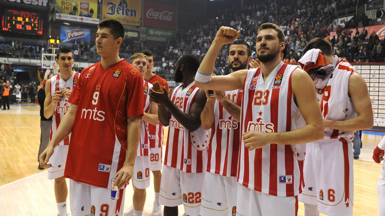 Košarkaši Crvene zvezde