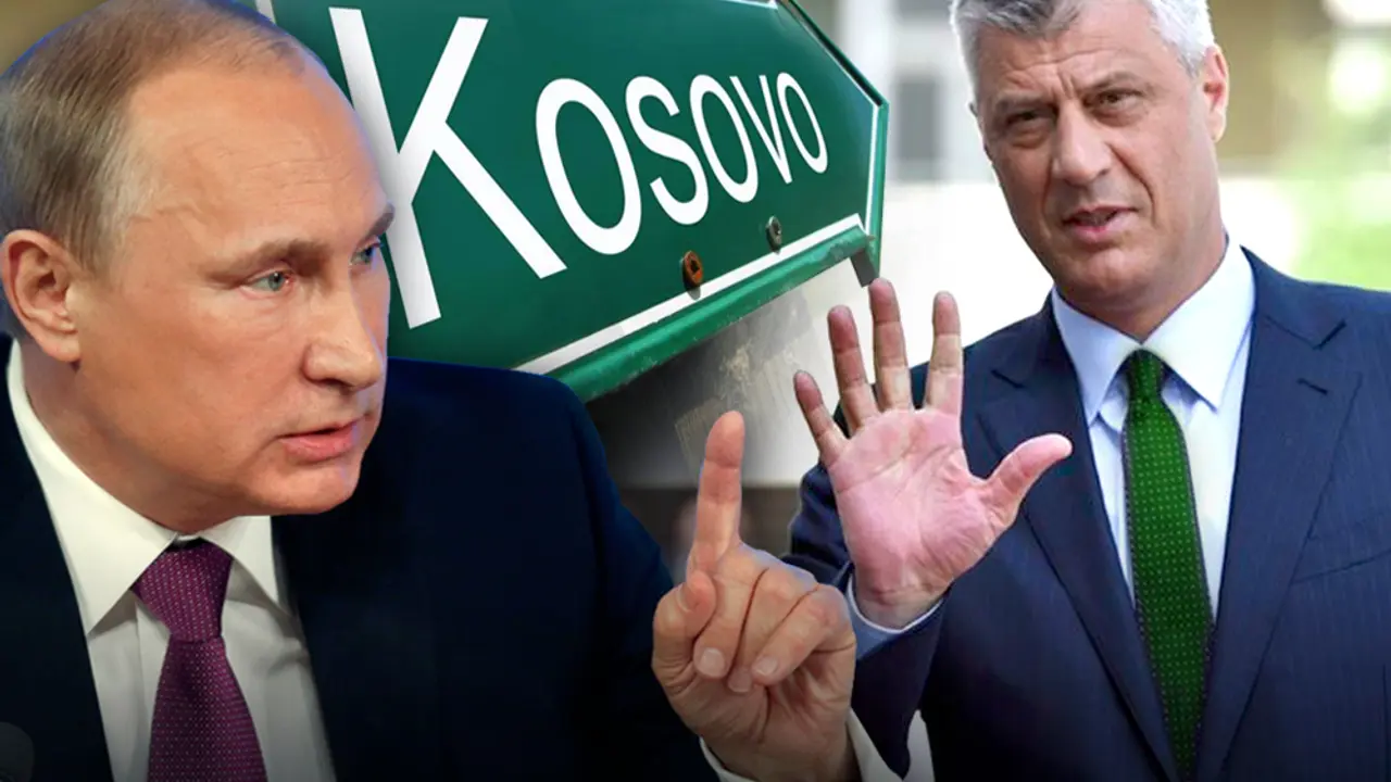 Vladimir Putin i Hašim Tači