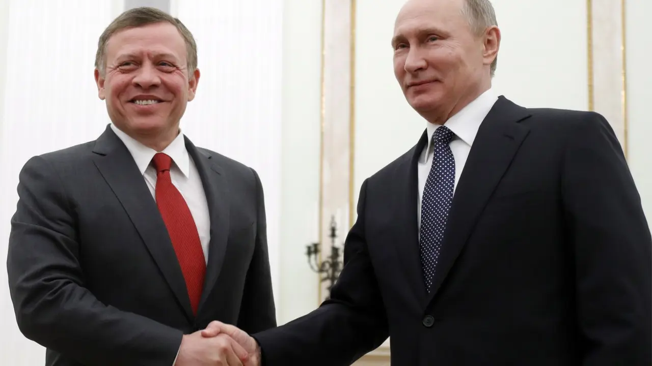 Jordanski kralj Abdulah i Vladimir Putin