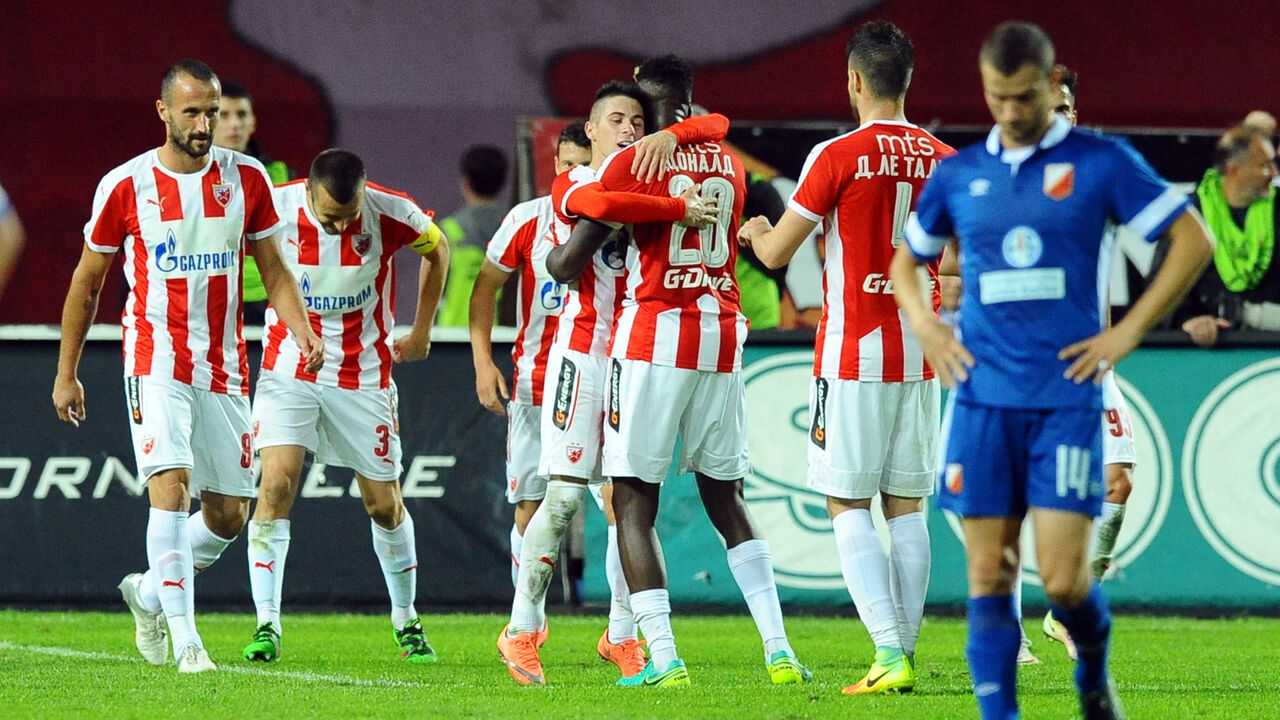 Detalj sa meča Crvena zvezda - Vojvodina