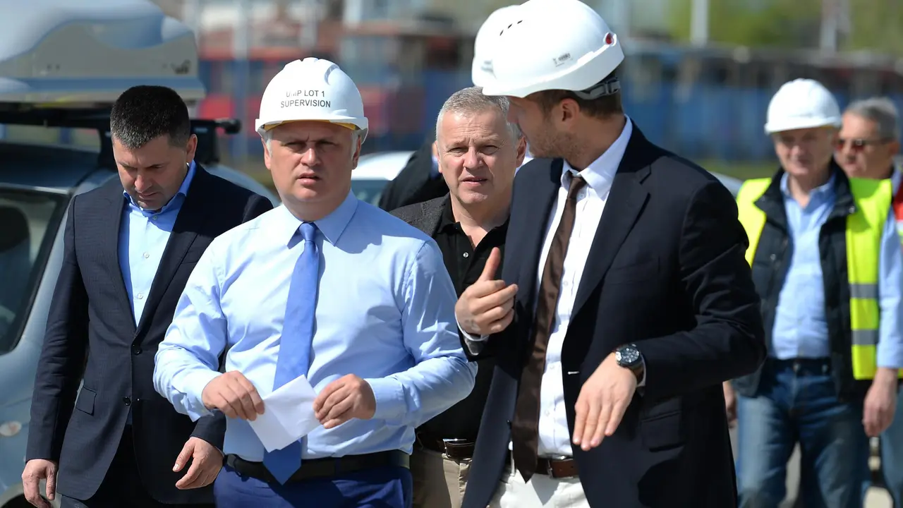Goran Vesić i Milutin Folić