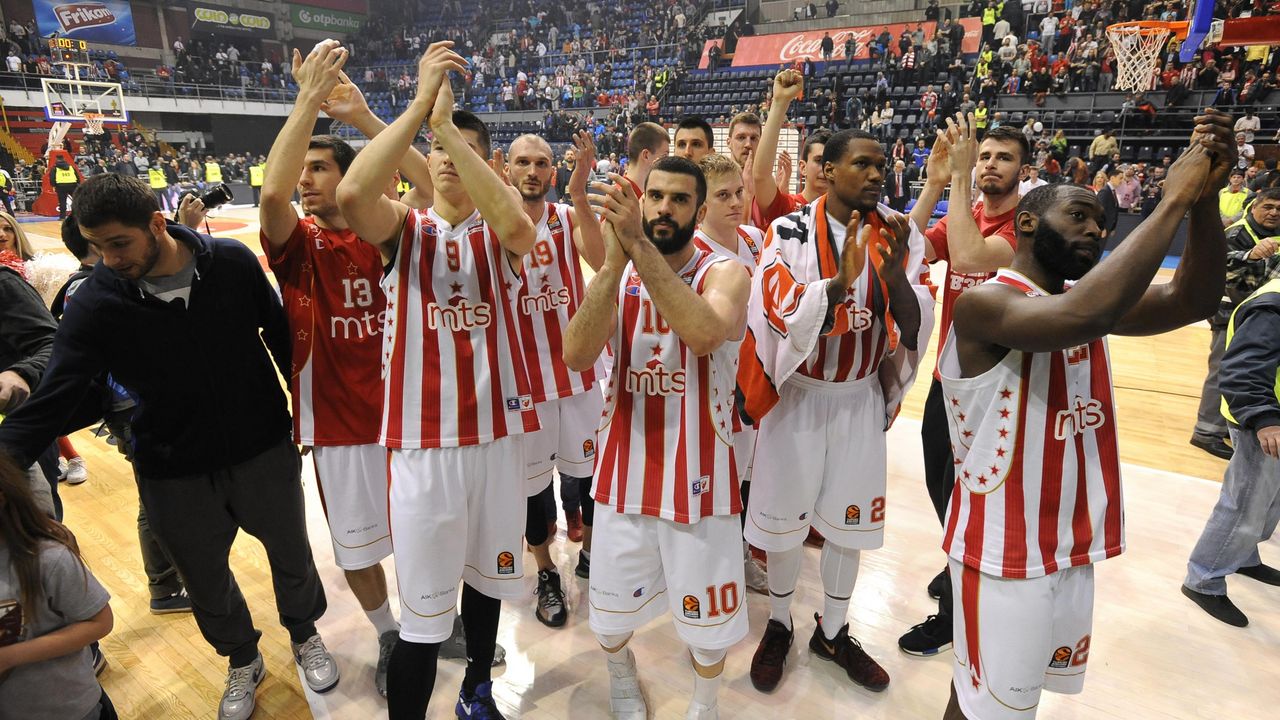 Košarkaši Crvene zvezde