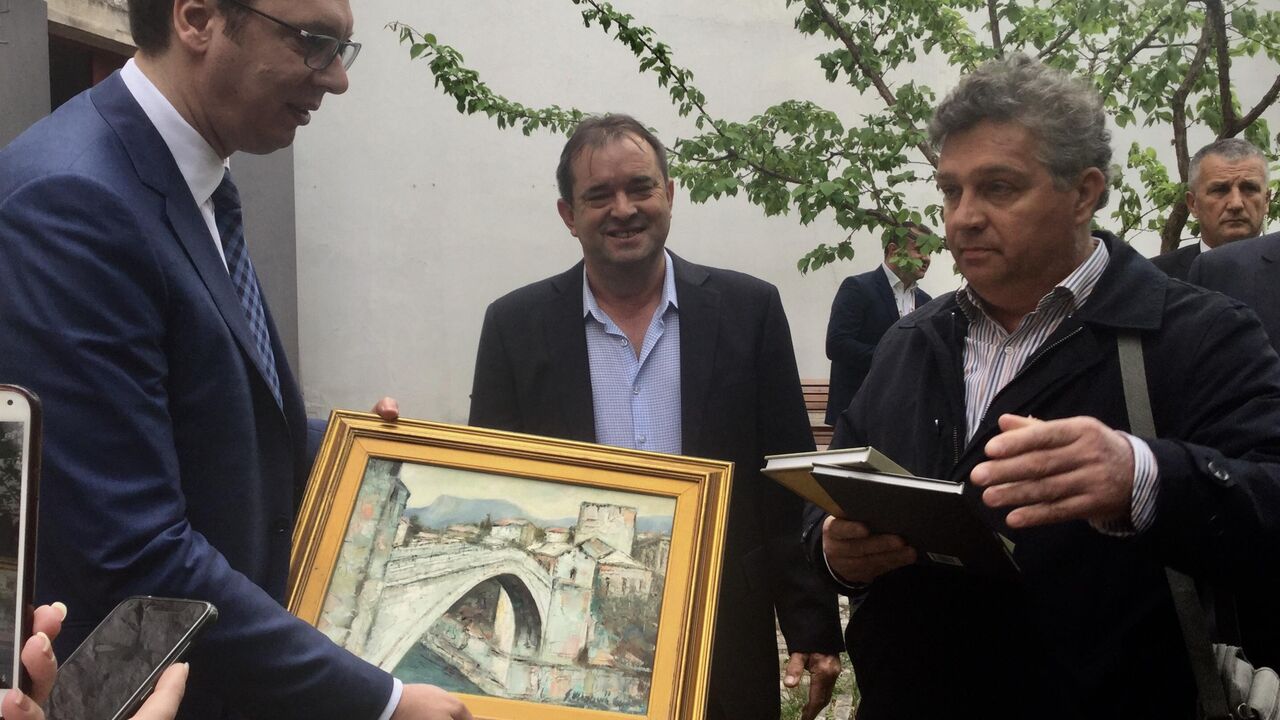 Aleksandar Vučić u Mostaru