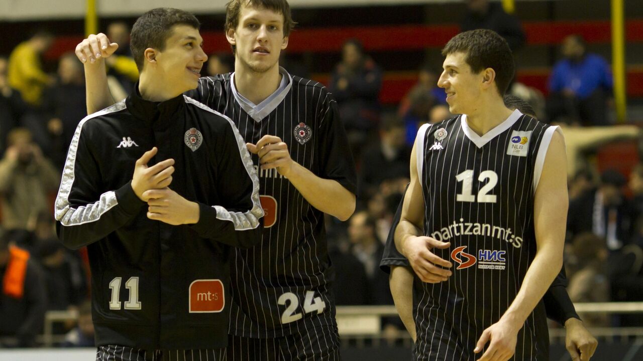 Vladimir Lučić i Dragan Milosavljević sa Janom Veselim
