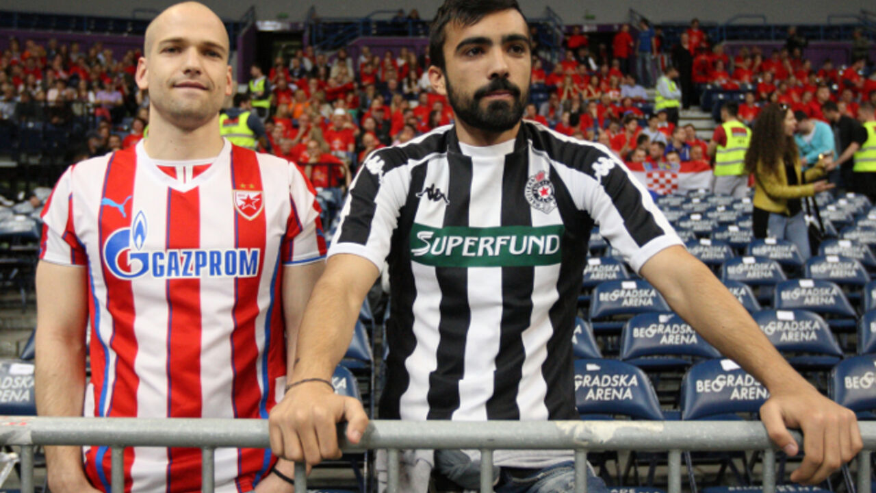 Navijači Crvene zvezde i Partizana