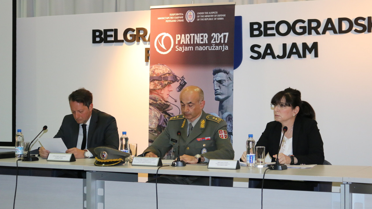 Sajam naoružanja, najavna konferencija
