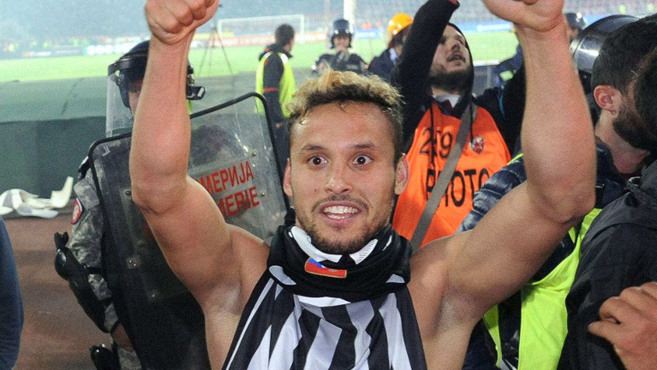 Fudbaler Partizana Leonardo da Silva Souza