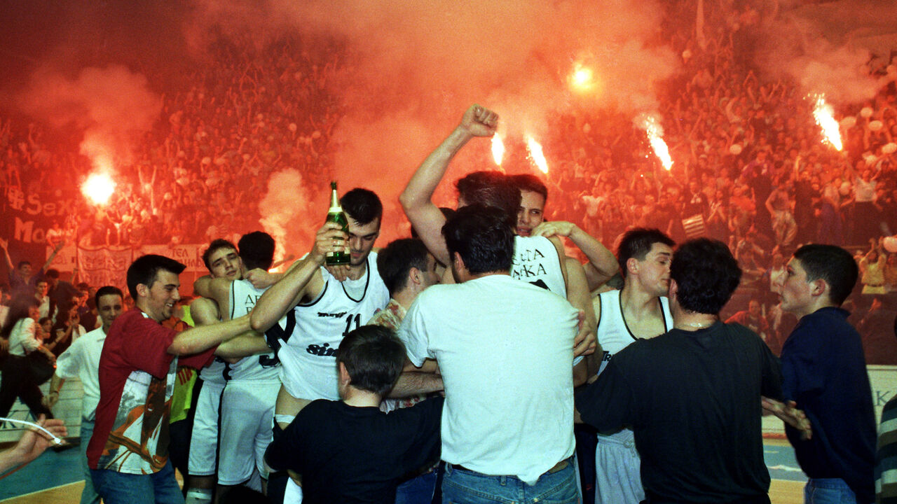 KK Partizan slavlje 