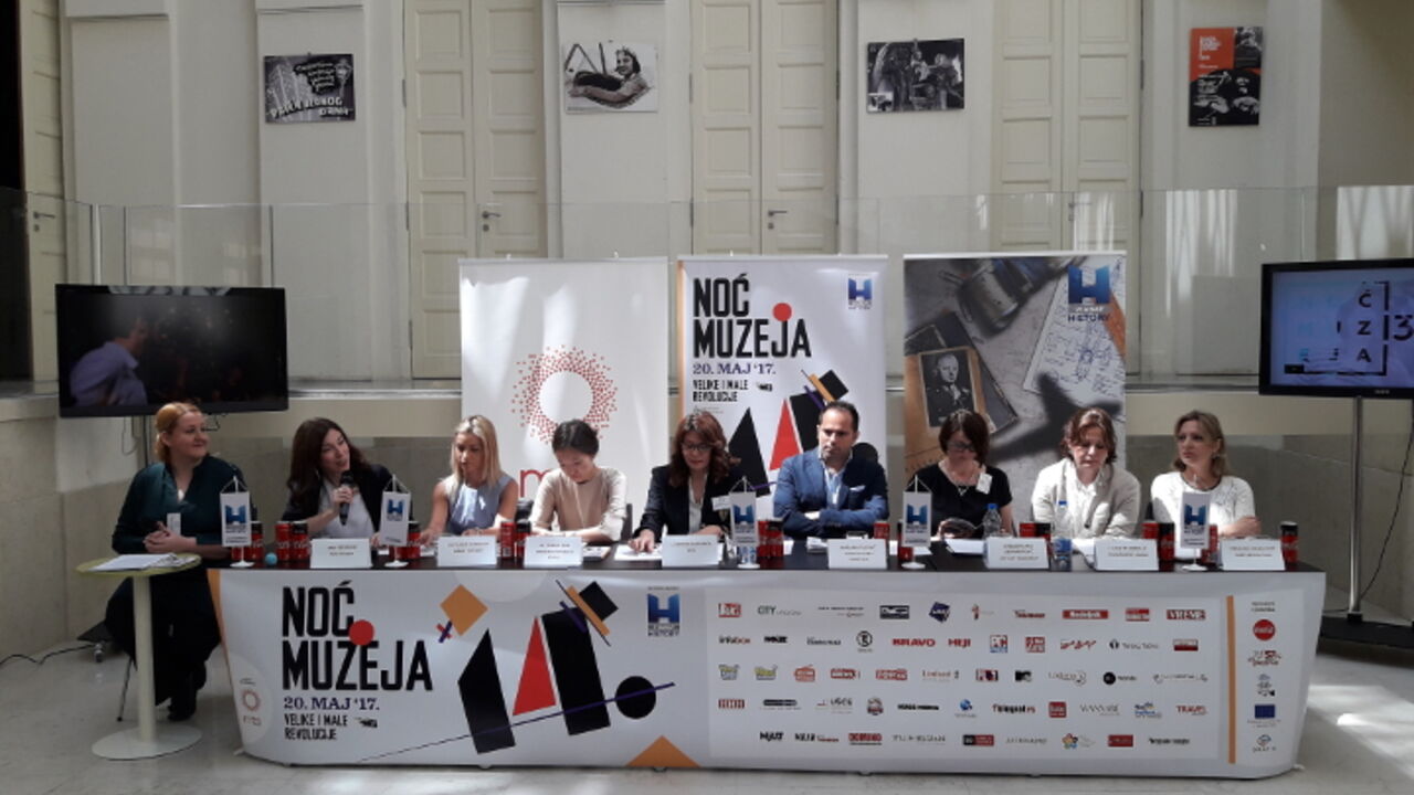 Noć muzeja, konferencija za novinare