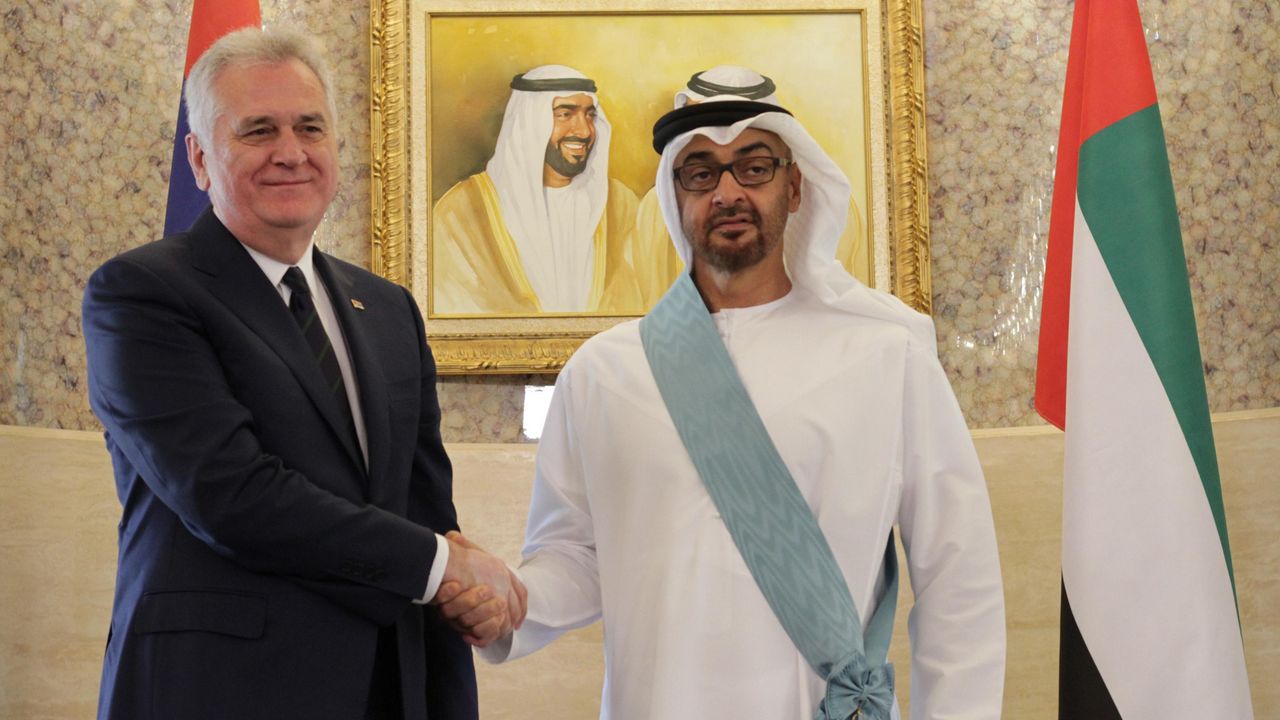 Tomislav Nikolić i Mohamed bin Zajed Al - Nahjan