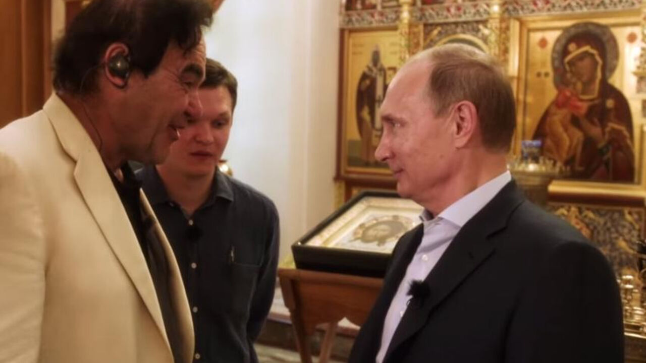 Vladimir Putin i Oliver Stoun