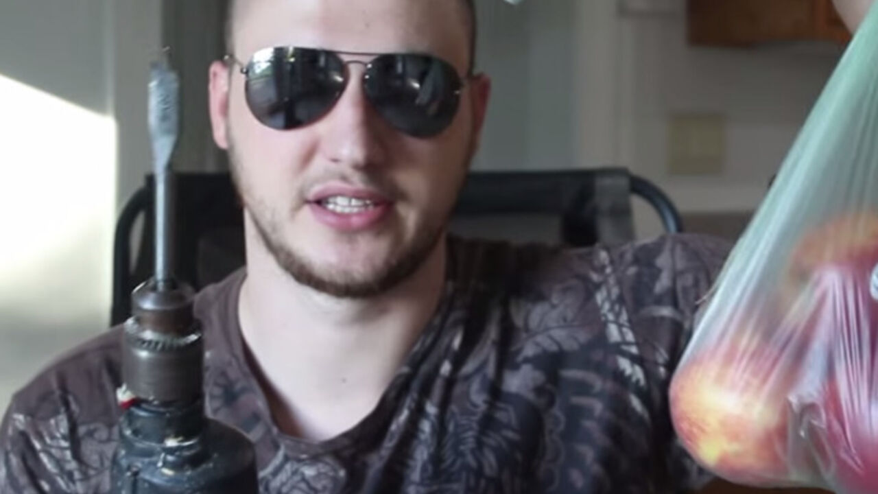 Guli jabuke bušilicom