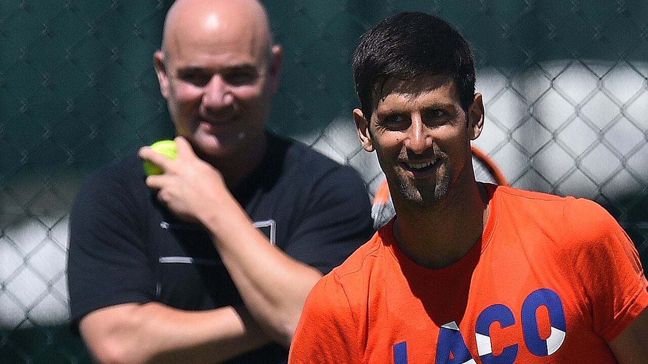 Novak Đoković, Andre Agasi
