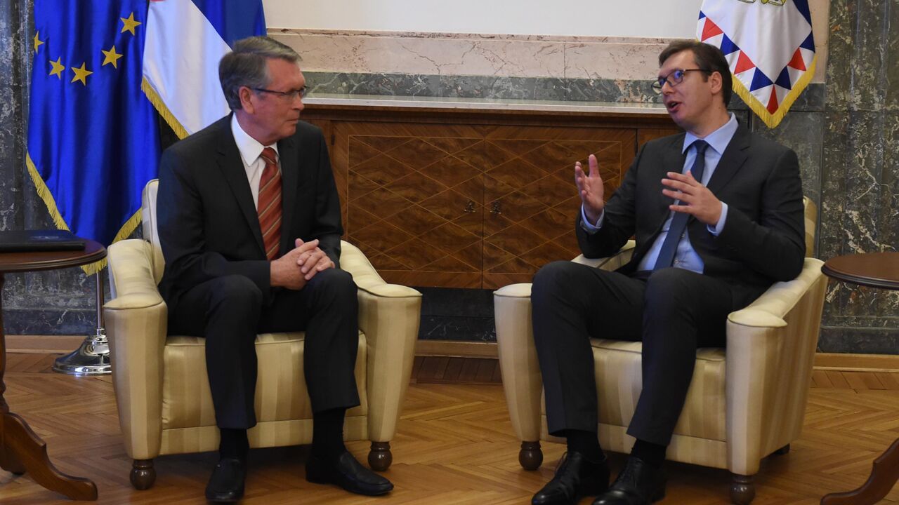 Aleksandar Vučić i Aleksandar Čepurin