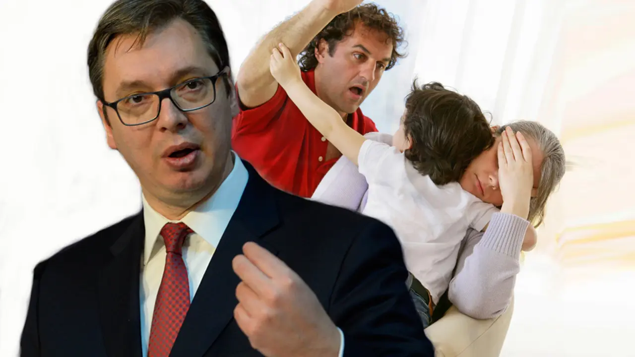 aleksandar Vučić, nasilje u porodici