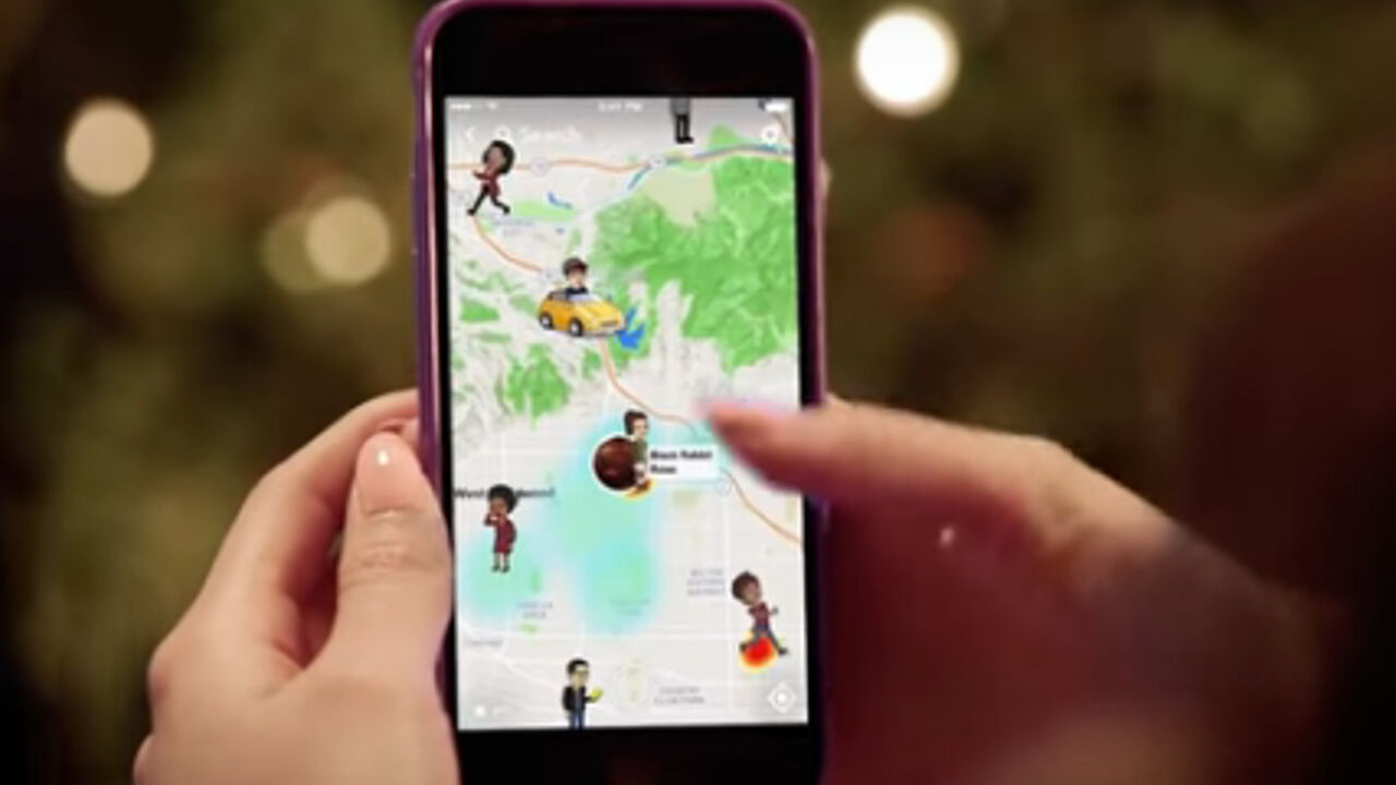 snapchat map