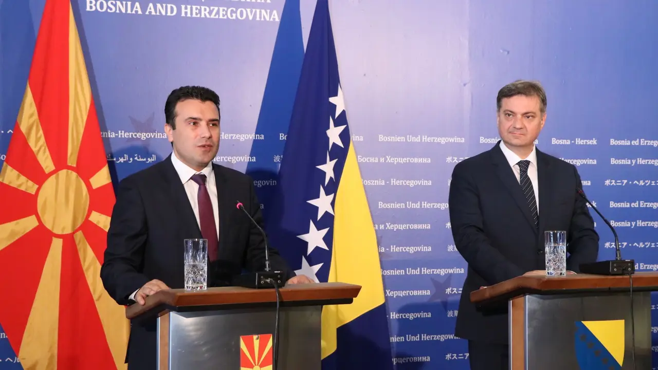 Zoran Zaev i Denis Zvizdić