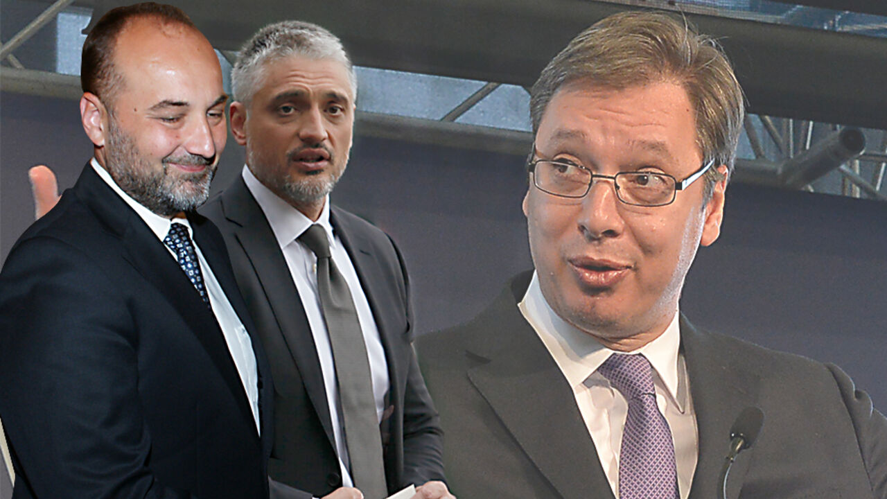 Čeda Jovanović, Saša Janković, Aleksandar Vučić