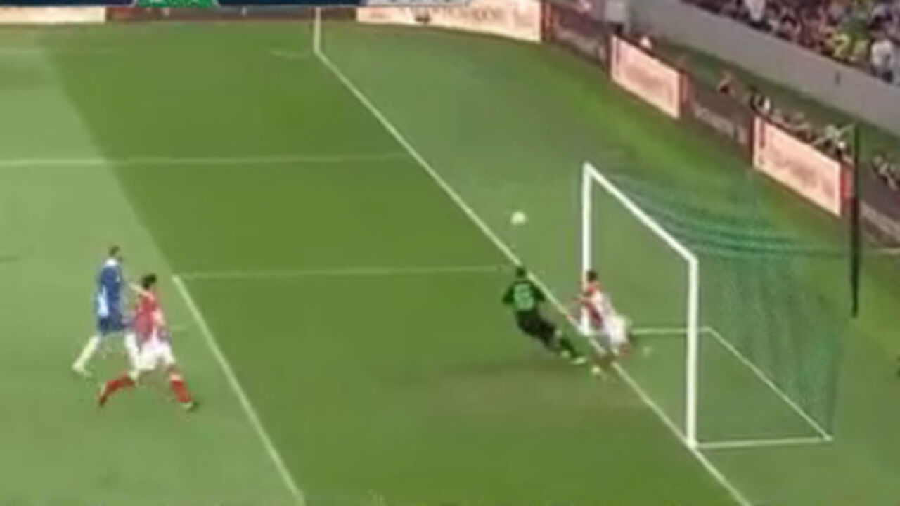 Situacija pre trećeg gola Krasnodara