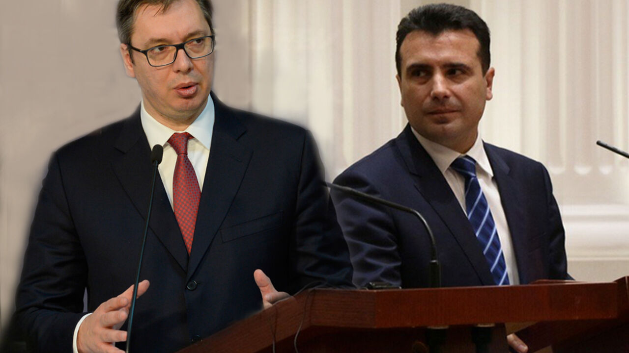 aleksandar vučić, zoran zaev