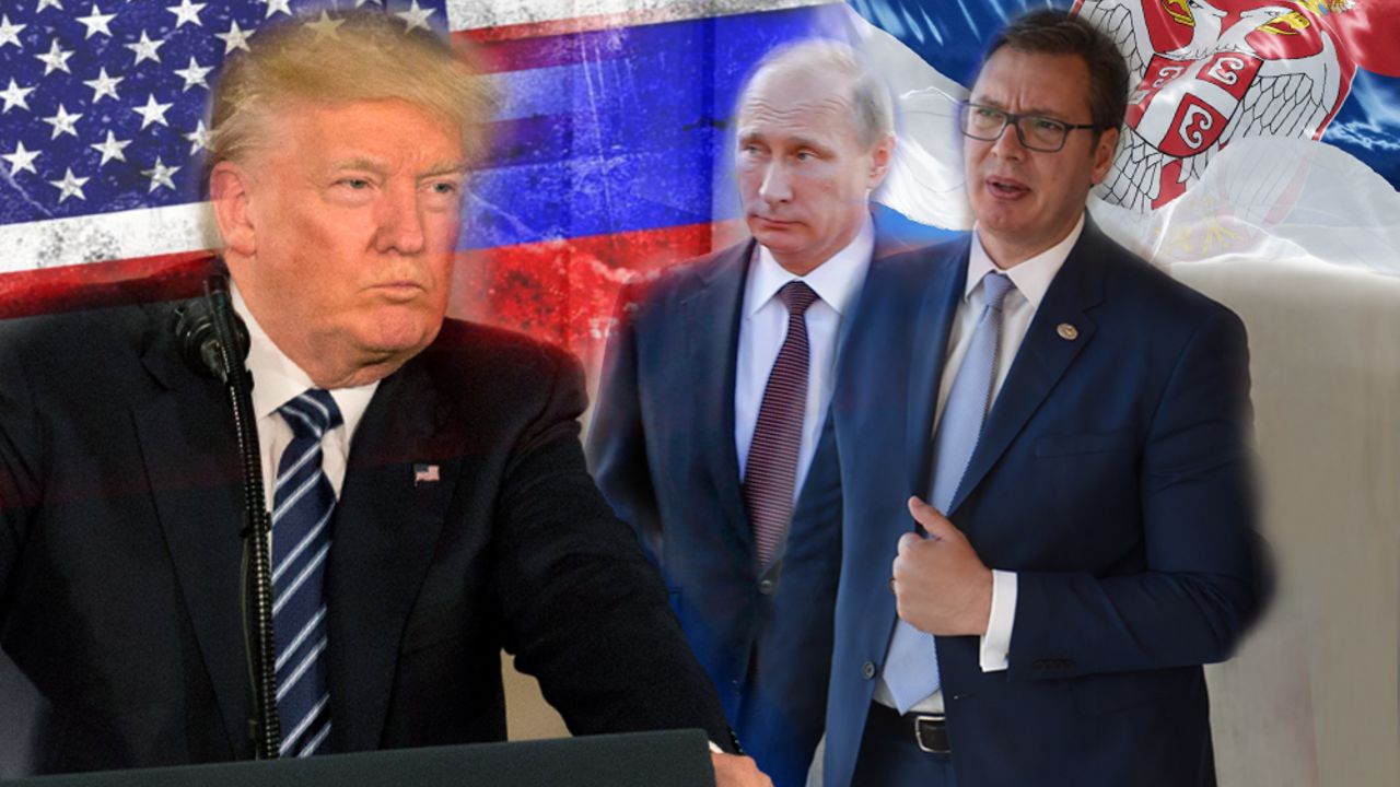 Tramp, Vučić, Putin