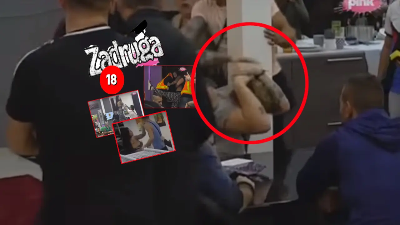 Tuča u rijalitiju Zadruga