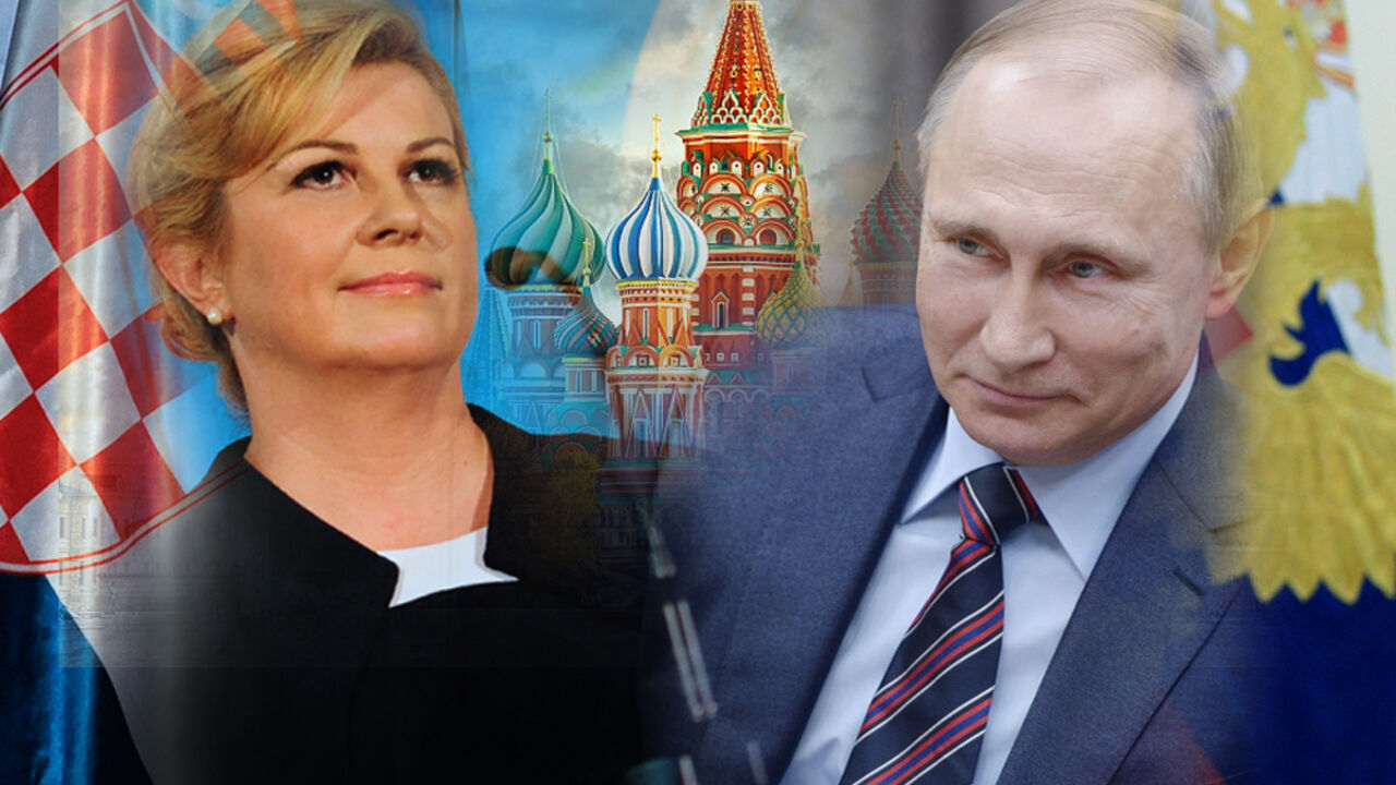 Kolinda Grabar Kitarović i Vladimir Putin