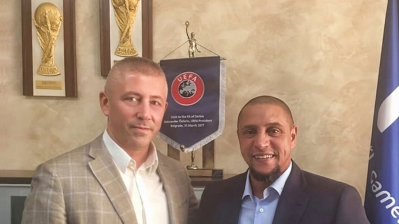 Slaviša Kokeza i Roberto Karlos