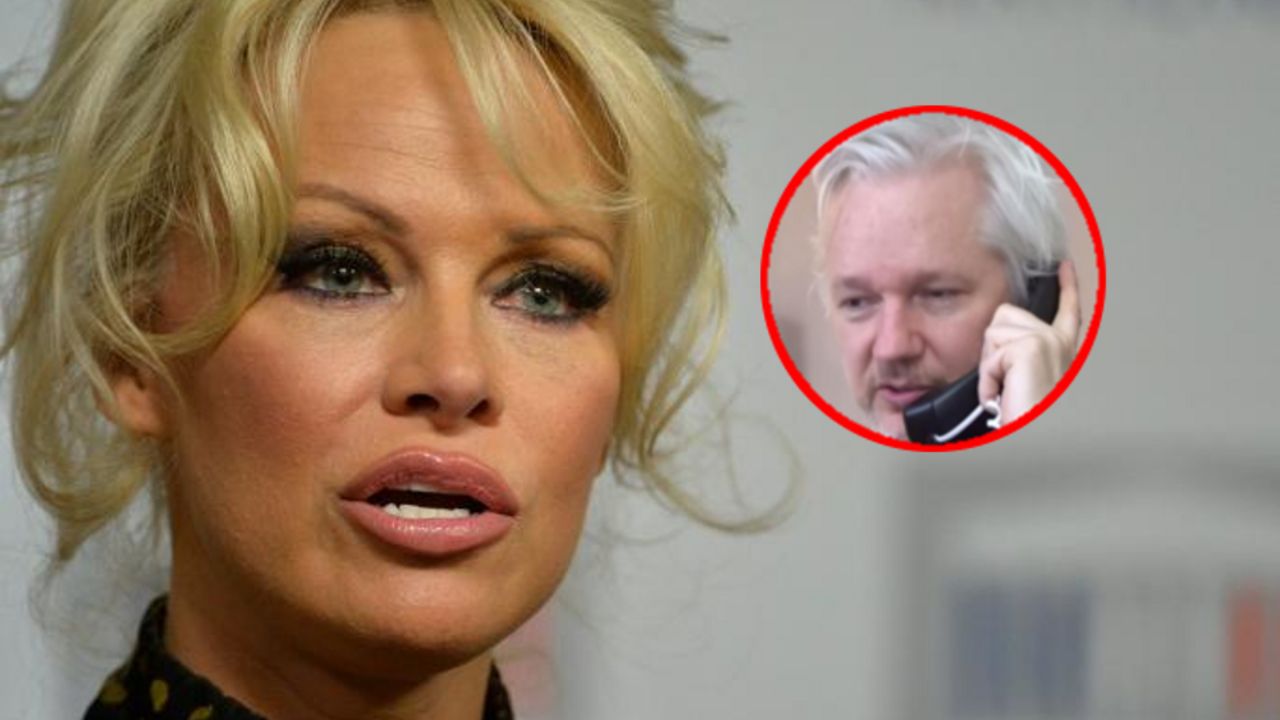 Pamela Anderson i Džilijan Asanž