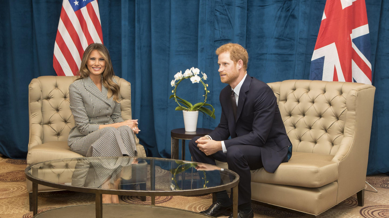 Melanija Tramp i princ Hari