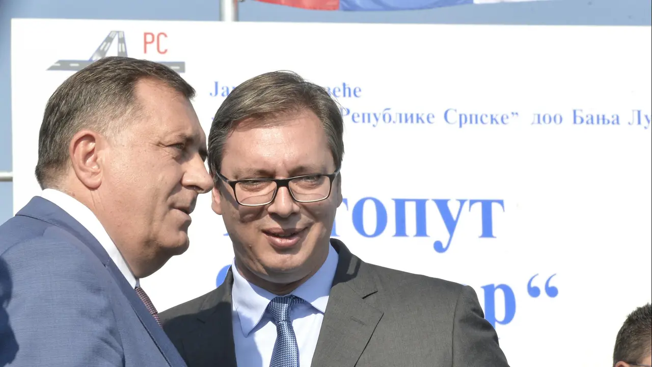 Milorad Dodik i Aleksandar Vučić